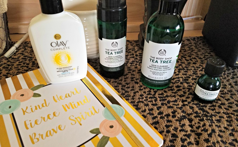 My Current Skincare Routine + The Body Shop Tea Tree Review